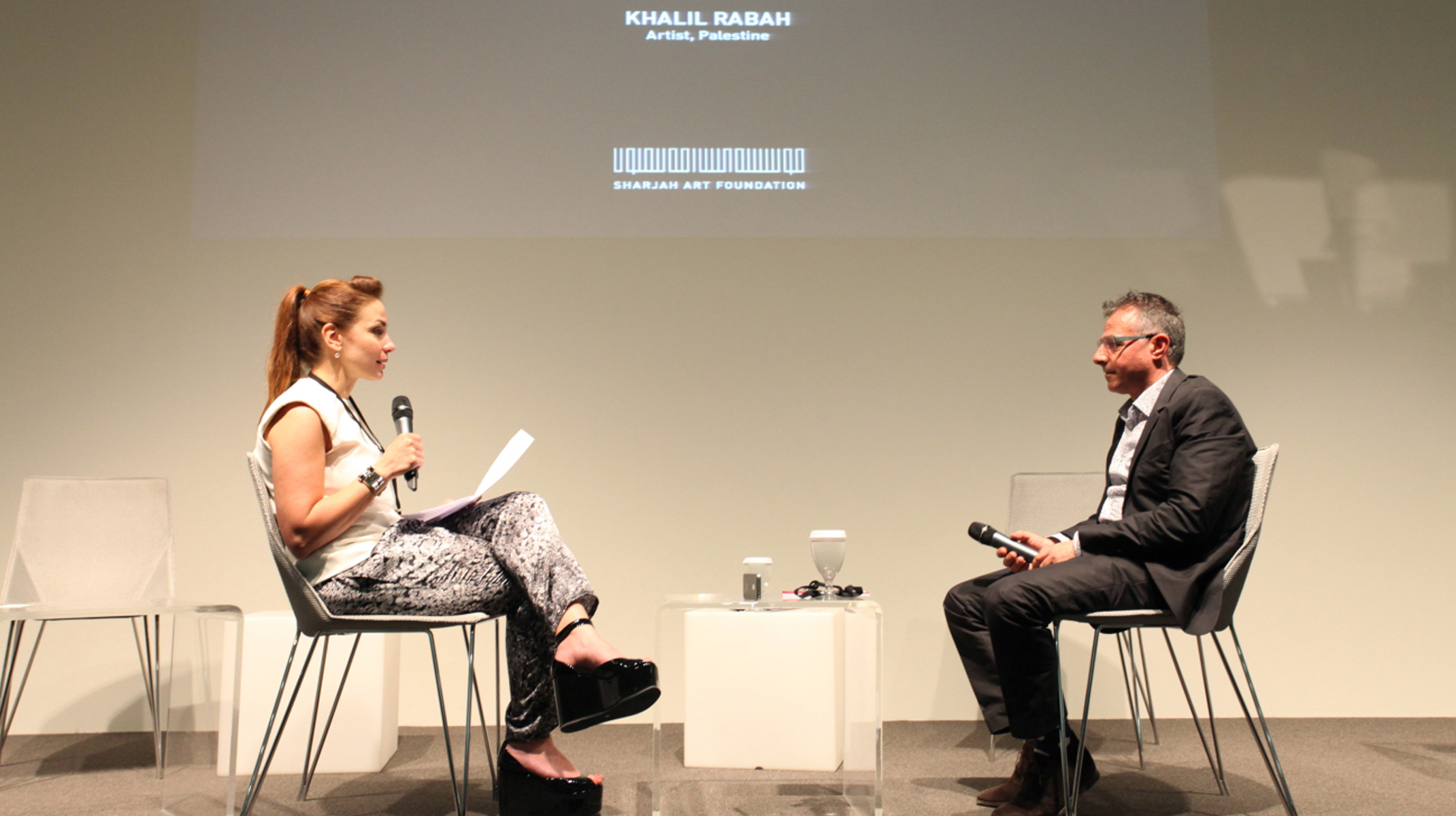 Rana Sadik in Conversation with Khalil Rabah Image