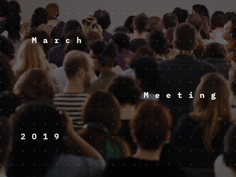 March Meeting 2019