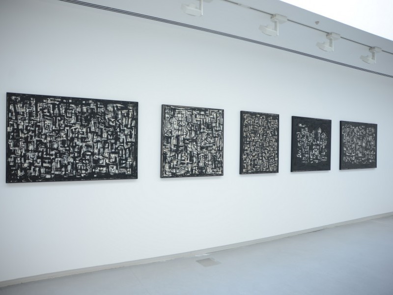 Before the Departure (black paintings)