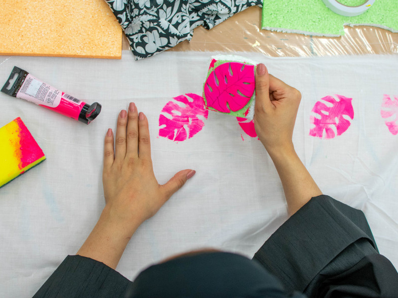 Printmaking with Plants