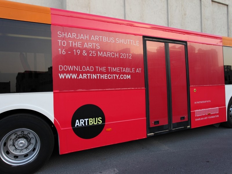 Visit Sharjah Biennial 11 with the ArtBus