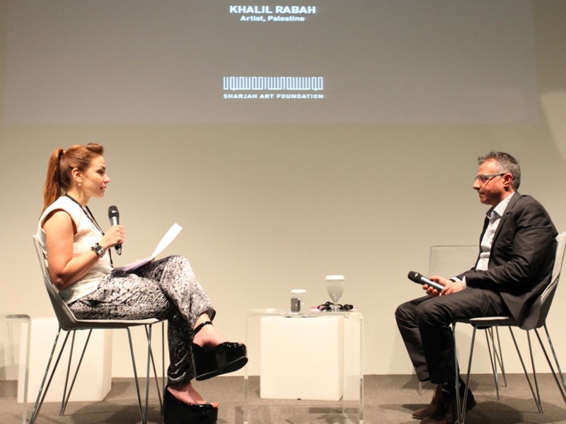 Rana Sadik in Conversation with Khalil Rabah