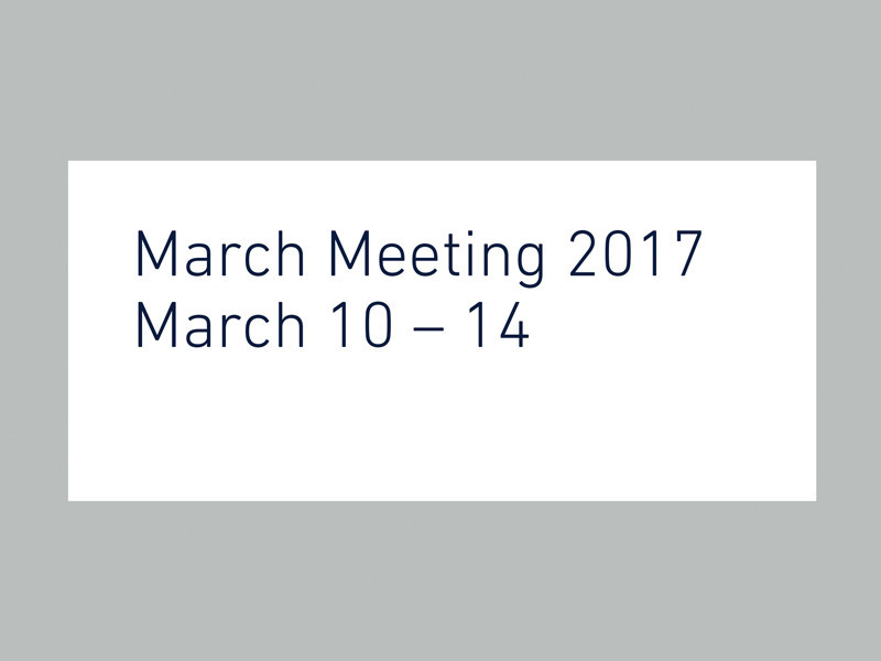 March Meeting 2017 Details Announced