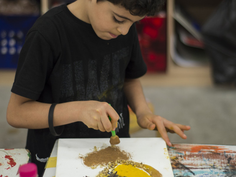 Making Scented Play Dough