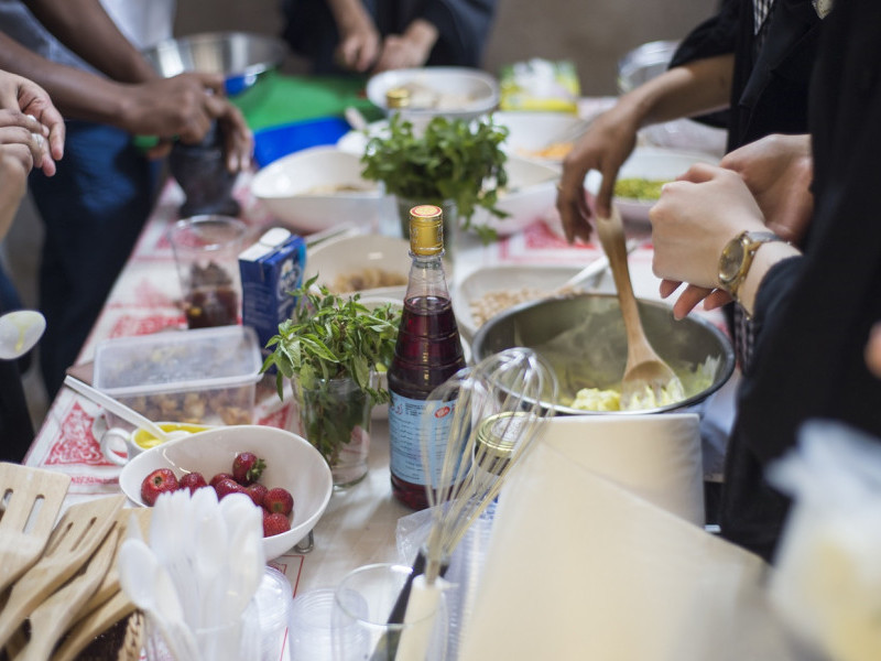 Making Summer Desserts