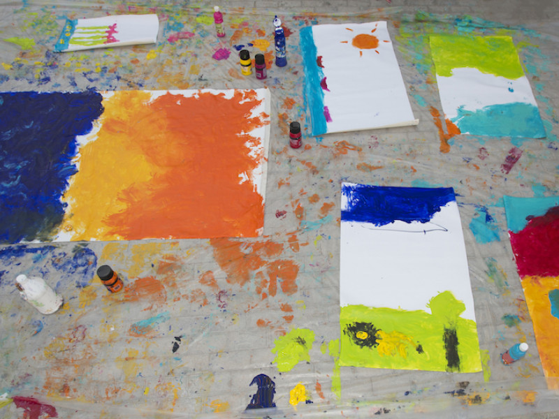 Disabilities Education Programme Offers ‘Paint with Your Feet’ Workshop