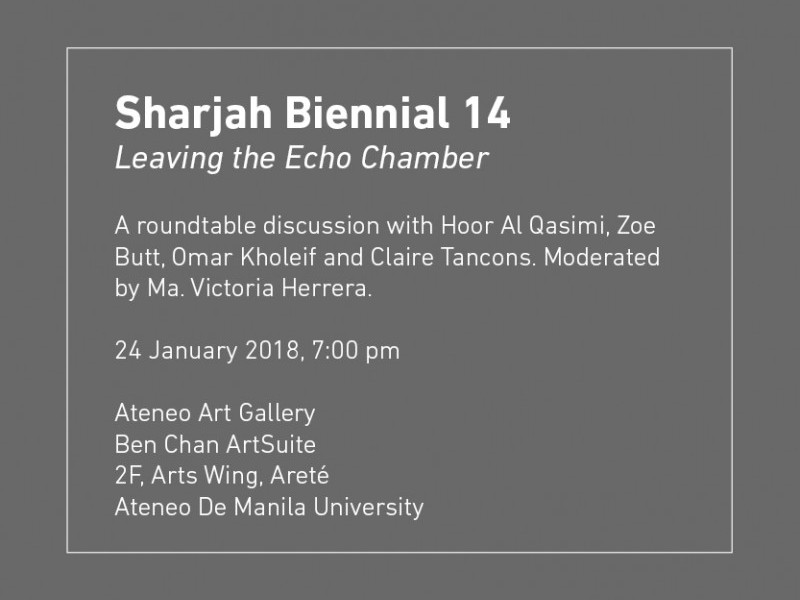 Sharjah Biennial 14: Look For Me All Around You