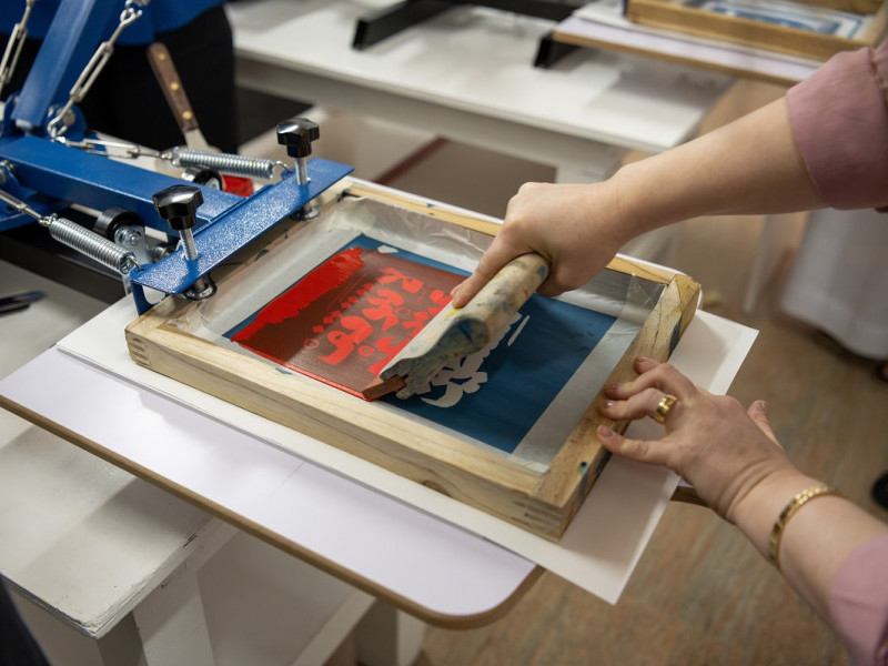 Posters Printing using Silkscreen