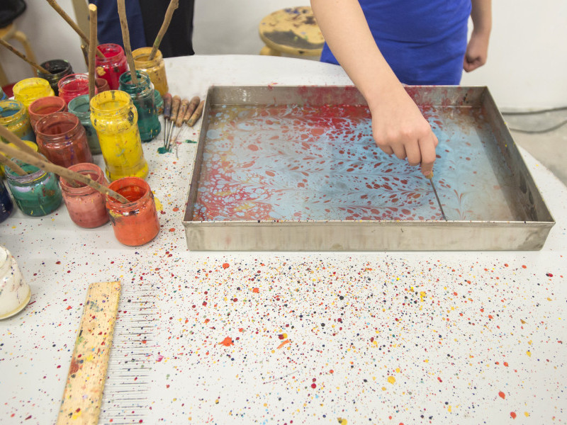 Workshop: Marble Painting on Bags