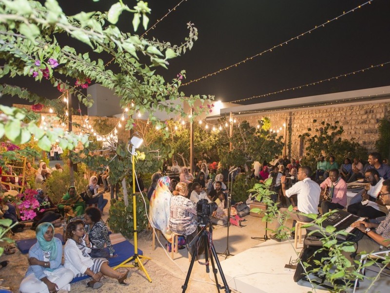 A Night of Poetry and Music in SAF Urban Garden