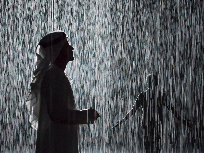 Dance Performance by Company Wayne McGregor at Rain Room